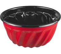RIESS Gugelhupfform 24cm rot Enamel