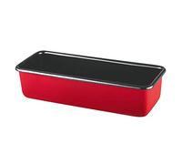 RIESS Moule à gâteaux royaux 30x10cm rouge émail