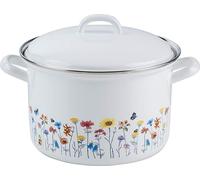 Riess Marmite à viande Country Flora avec couvercle Ø14cm 1 litre induction