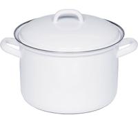 Riess marmite haute avec couvercle 1,5l 16cm Classic Weiss R0122033