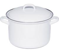 Riess marmite haute avec couvercle 2,5l 18cm Classic Weiss R0123033