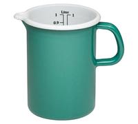 Riess Mesure de cuisine ⌀10cm 1L Nature Green Dark émail