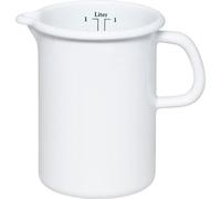 Riess Mètre de cuisine Ø10cm 1L Blanc Émail