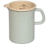 Riess Mètre de cuisine ⌀10cm 1L pastel turquoise/coloré émail