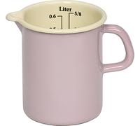 Riess Mètre de cuisine ⌀9cm 0,5L Pastel Rose Émail