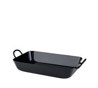 Riess Oma's Poêle à frire 26/17cm Rôtir/cuire Noir Émail