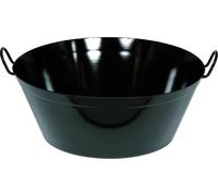 Riess Poêle à saigner profonde 45cm noir émail induction