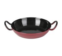 RIESS poêle gourmande Ø24cm rouge émail