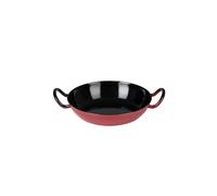 Riess Poêle gourmande 0602-020 en acier émaillé rouge 26 cm