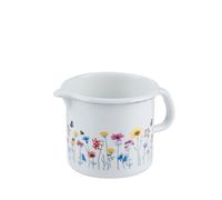 Riess Pot à bec Ø12cm 1L Flora émail