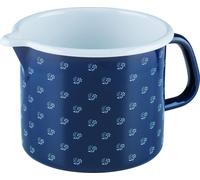 Riess Pot à bec Ø14cm 1,5L Dirndlblau émail