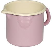 RIESS Pot à lait 1 litre Ø12cm rose/coloré