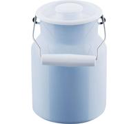 Riess Pot à lait avec couvercle 1,5 litre émail Classic bleu pastel