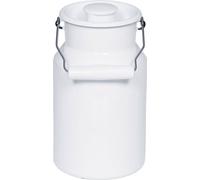 Riess Pot à lait avec couvercle 1 litre émail Classic Blanc