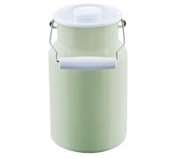 Riess Pot à lait avec couvercle 2 litres émail Classic Pastel Vert Nil