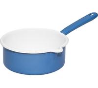 Riess Rouleau à fond plat avec grand bec ⌀16cm 1L Nature Blue Dark Emaille