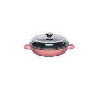 RIESS Sauteuse avec couvercle 24cm Rose corail