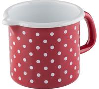 RIESS Schnabeltopf 12 cm,1L PÜNKT.ROT 113894 9003064770040