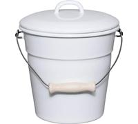 Riess Seau tout usage avec couvercle 20cm | Sélection Blanc : Blanc Couleur : Blanc