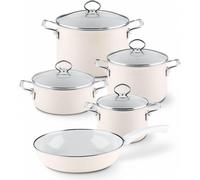 Riess set de casseroles 5 pieces Avorio R0558011
