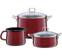 Riess Starterset 3 pièces Nouvelle Rosso émail extra-fort