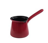 Riess Topf Kaffeekocher 11cm 0,75 Liter Classic Color Rot Emaille