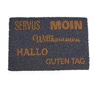 Riffelmacher 05571 Paillasson en Fibre de Coco, 40 x 60 x 1,5 cm, décoration d'entrée, Cadeau de Pendaison de crémaillère