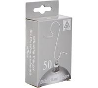 Riffelmacher 14326 Lot de 50 boules de suspension en métal Argenté