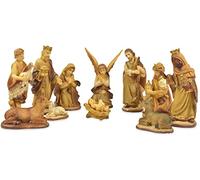 Riffelmacher 78313 Lot de 12 Figurines de crèche pour crèche de Noël Max. 9 cm