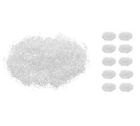 Riffelmacher Flowerhair Nobless 14412 Lot de 10 cheveux d'ange Argenté 20 g