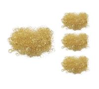 Riffelmacher Lot de 3 cheveux d'ange argentés ou dorés, contenu de 20 g, dans un sac, Flowerhair Nobless, décoration, composition, couronne, Noël, l'Avent (doré)