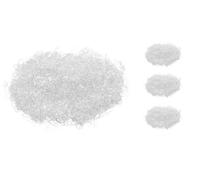Riffelmacher Lot de 3 cheveux d'ange argentés ou dorés, contenu de 20 g, dans un sac, Flowerhair Nobless, décoration, composition, couronne, Noël, l'Avent (argent, lot de 3)