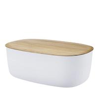 Boîte à pain BOX-IT 34 cm, blanc, plastique / bambou, RIG-TIG