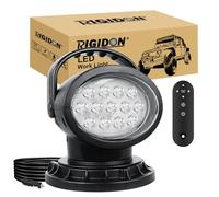 RIGIDON 38W 3800lm stroboscopique feux de travail aimanté, projecteur led | spot, câble de 2,7 mètres, allume-cigare, longue portée, télécommande, 360°, pour offroad Voiture camions 4x4 tracteur bateau