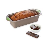 Rigiflex Moule à cake silicone structure acier 24 cm Mathon