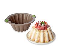 Rigiflex Moule à charlotte en silicone structure acier 26,5 cm Mathon