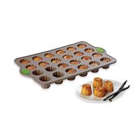 Rigiflex Plaque 24 mini-canelés en silicone structure acier 34 cm Mathon