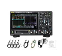 RIGOL Oscilloscope,DHO914S Oscilloscope Numerique,125MHz,4 16D canaux,Résolution 12 bits,écran tactile HD 7",Générateur de signaux intégré,Pour tests sur site et enseignement en laboratoire