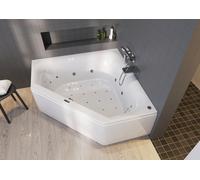 RIHO Austin baignoires d'angle, avec système Bliss, 2 places, 145x145x48cm, 270 Betteres, blanc, B005011005, Exécution: Version gauche