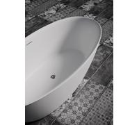 RIHO Beta baignoire en pose libre, 170x80x58cm, blanc brillant, B093001005