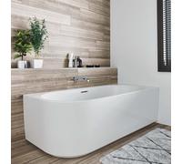 Riho Desire baignoire d’angle 184x84 cm rectangulaire blanc B088001105
