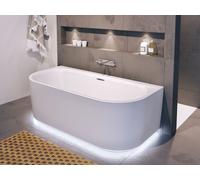 Riho Desire baignoire murale 184x84 cm rectangulaire blanc B089002005