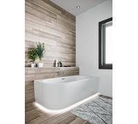 Riho Desire baignoire d’angle 184x84 cm rectangulaire blanc B088002005