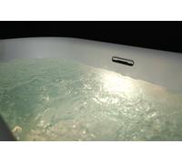 RIHO Desire Corner baignoires d'angle, version gauche, 184x84x60cm, 230 Betteres, blanc satiné, B088003105, Exécution: Mood étincelant