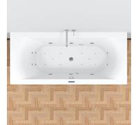 RIHO Lima Baignoire balnéo rectangulaire, B052004005,