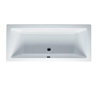 RIHO Lusso Baignoires rectangulaires, à encastrer, 2 places, blanc, B013001005, Exécution: 160x70x47cm, volume utile : 154 litres
