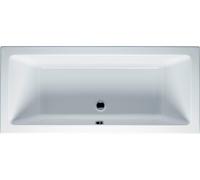 RIHO Lusso Baignoires rectangulaires, à encastrer, 2 places, blanc, B026001005