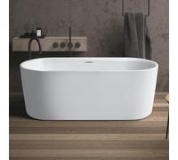 RIHO Modesty Baignoire en îlot, ovale, B090001105,
