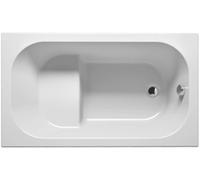 Riho Petit baignoire rectangulaire 120x70 cm blanc B149001005