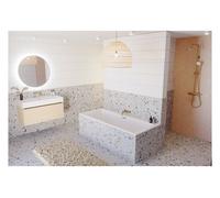 Baignoire acrylique RIHO RETHINK CUBIC WALL 180x80 cm-80 --